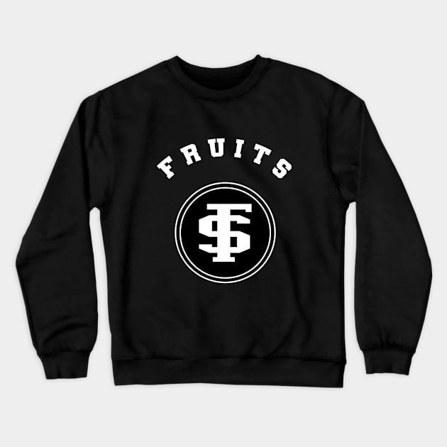 fruits basic logo tee Crewneck Sweatshirt by Adnan90